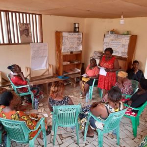 Groupe de travail des femmes à Mewoulou